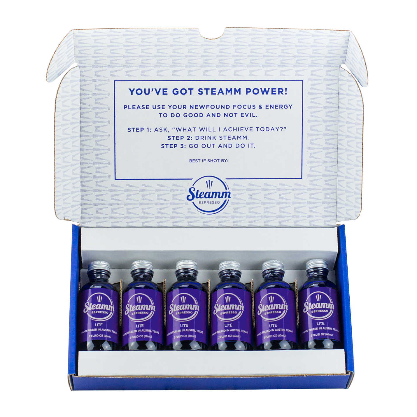 Steamm Lite - Artisan Espresso + Raw Cacao & Erythritol - Steamm Espresso Delivered 